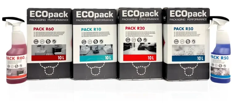 Catálogo de produtos de limpeza para escolas: detergentes e desinfectantes especializados