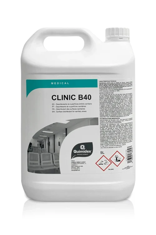 Désinfectant bactéricide, fongicide, virucide | MEDICAL Clinic B40 5L