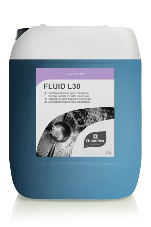 Detergente enzimático com branqueadores ópticos : LAUNDRY Fluid L30