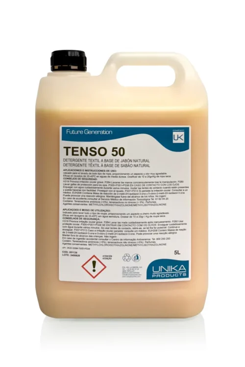 Textile Detergent Natural Soap UK TENSO 50 5L