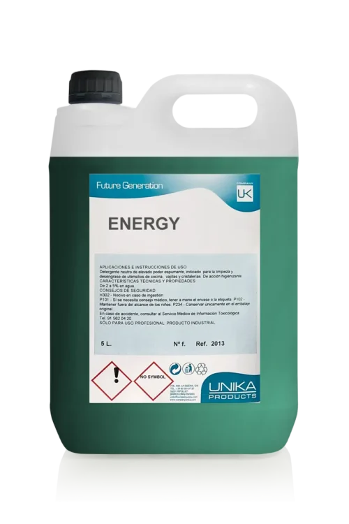 Limpador de Energia Amonizado - UK Energy 5L