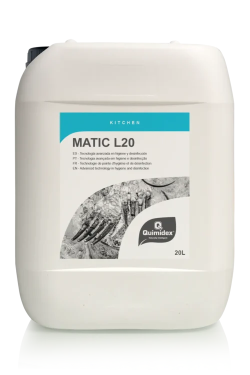Energetic dishwashing detergent with chlorine : KITCHEN Matic L20 20L
