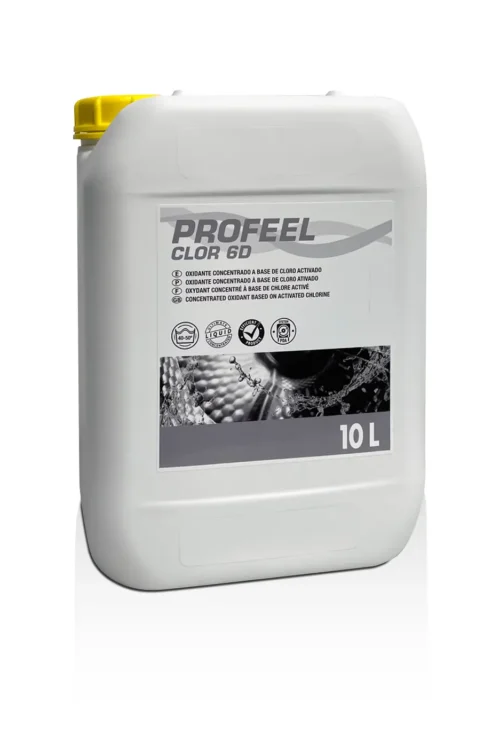 Concentrado de Oxidante de Cloro Ativo : PROFEEL CLOR 6D 10L