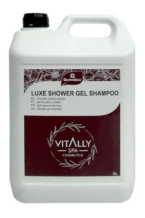 Champô Gel de Duche VITALLY Luxe Champô 2 em 1 para o cabelo e corpo 5L