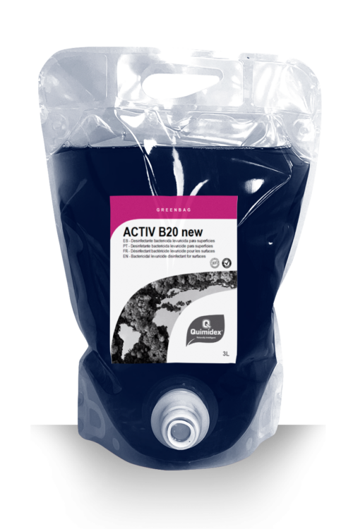 Desinfectante bactericida levuricida para superficies | GREENBAG Activ B20 3L