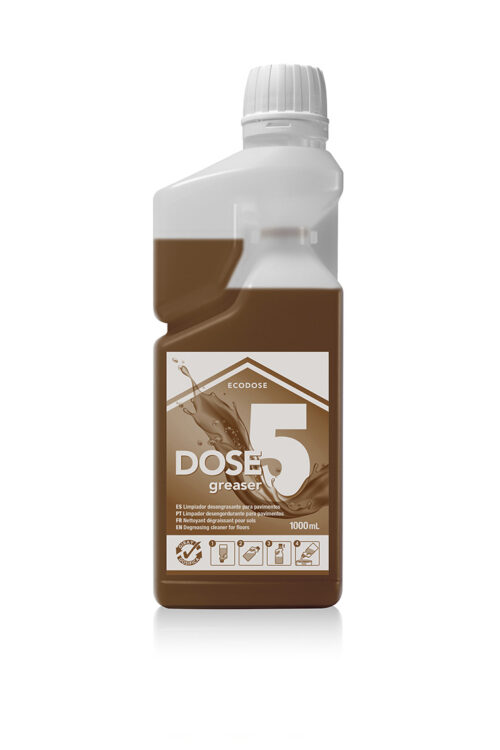 LIMPIADOR DESENGRASANTE PARA PAVIMENTOS | ECODOSE DOSE5 GREASE